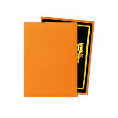 100 Dragon Shield Sleeves - Matte Orange
