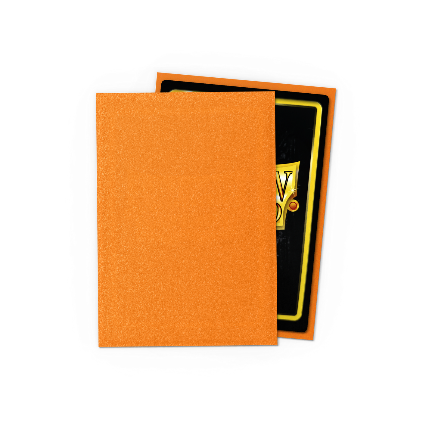 100 Dragon Shield Sleeves - Matte Orange
