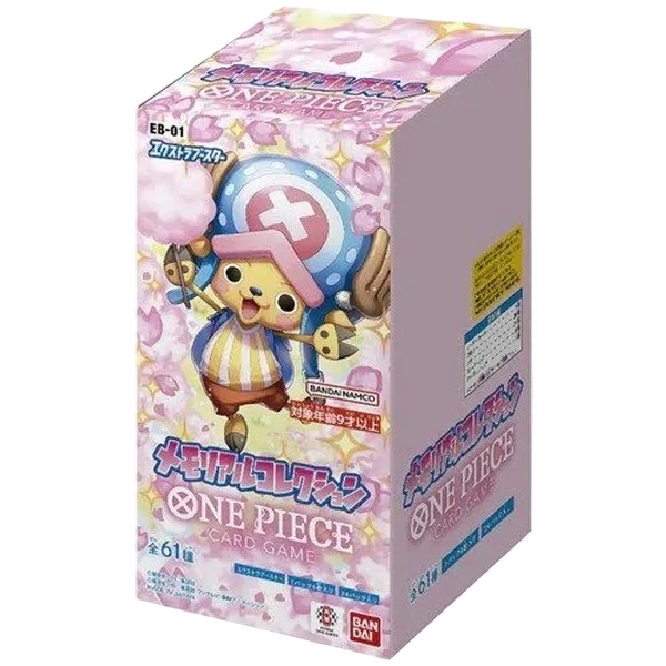 One Piece Card Game - Memorial Collection Booster Box (EB01) - Japanese