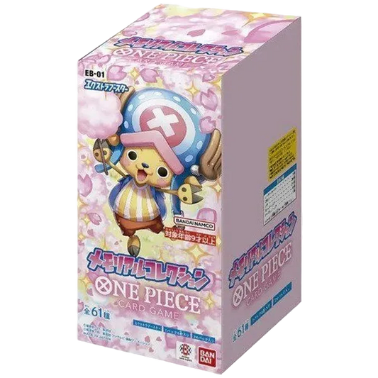 One Piece Card Game - Memorial Collection Booster Box (EB01) - Japanese