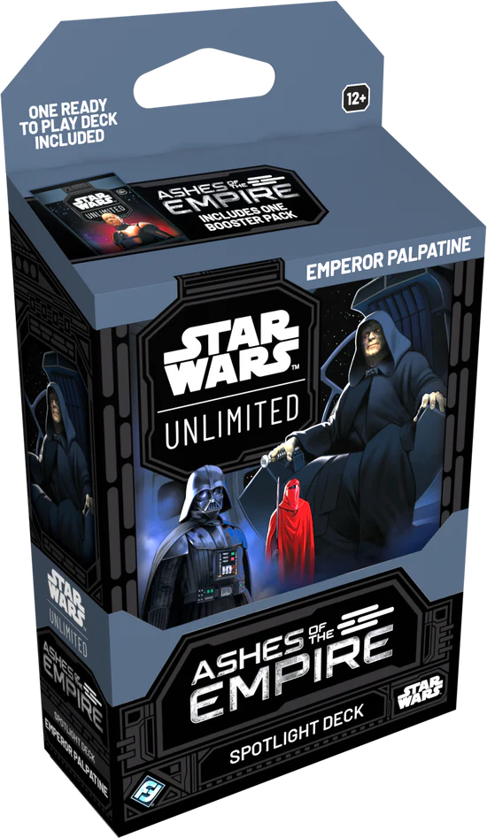 Star Wars: Unlimited - Ashes of the Empire Spotlight Deck - Emperor Palpatine