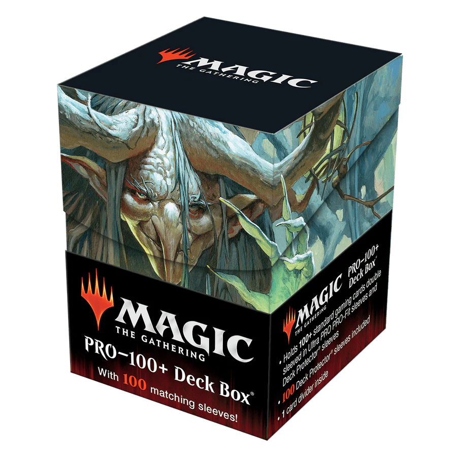 Magic the Gathering - Pro 100+ Deck & Sleeves - Box Commander for MtG