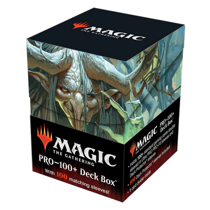 Magic the Gathering - Pro 100+ Deck & Sleeves - Box Commander for MtG