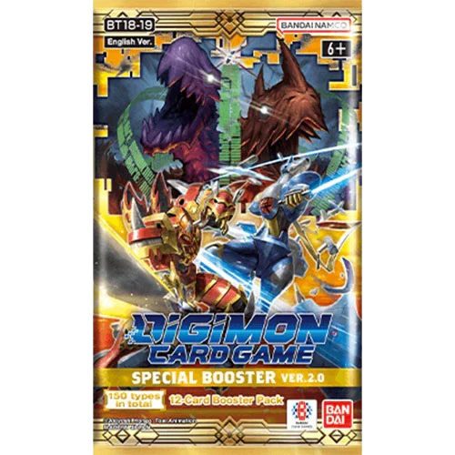 Digimon Card Game Release Special Booster Version 2 Booster Pack BT18-19