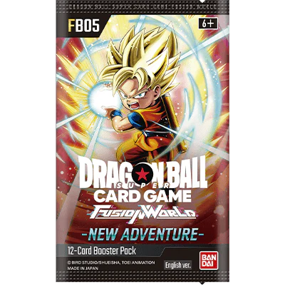 Dragon Ball Super Card Game Fusion World New Adventure FB05 - Booster