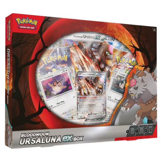 Pokémon TCG: Bloodmoon Ursaluna EX Box – EN