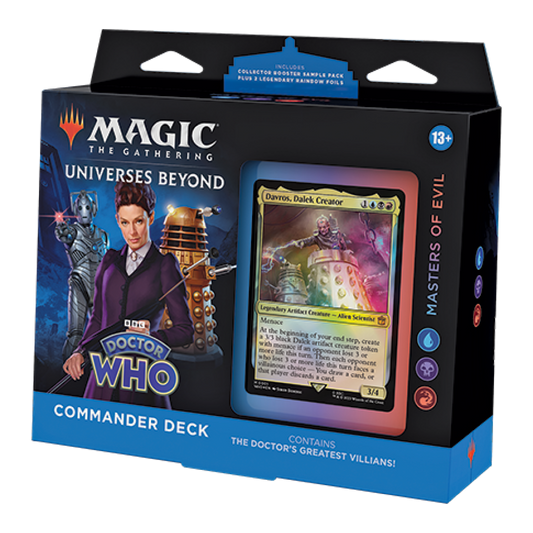 Universes Beyond: Doctor Who: "Masters of Evil" Commander Deck
