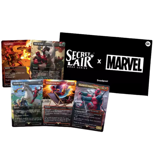 Secret Lair x Deadpool nonfoil 6 card pack