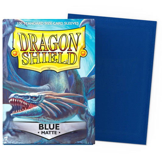 Dragon Shield - Standard Sleeves Matte (100 Sleeves) Blue