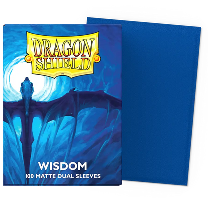 Dragon Shield - Matte Dual Sleeves - Wisdom (100 Sleeves)