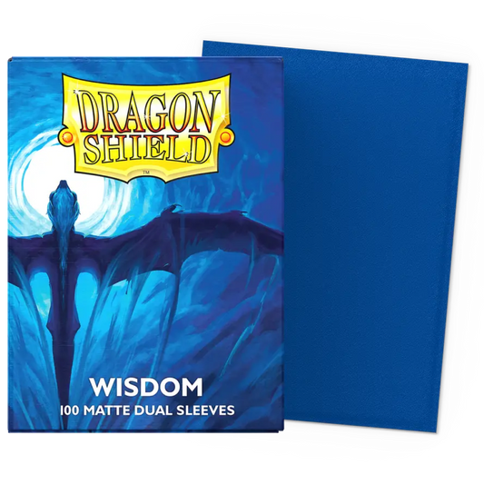 100 Dragon Shield Sleeves - Matte Dual Wisdom