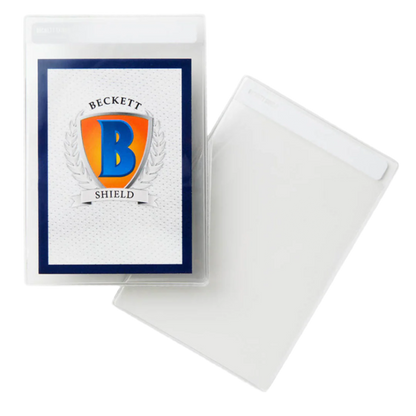 AT-90402 Beckett Shield Thick Cards Card Sleeves (100 Sleeves)