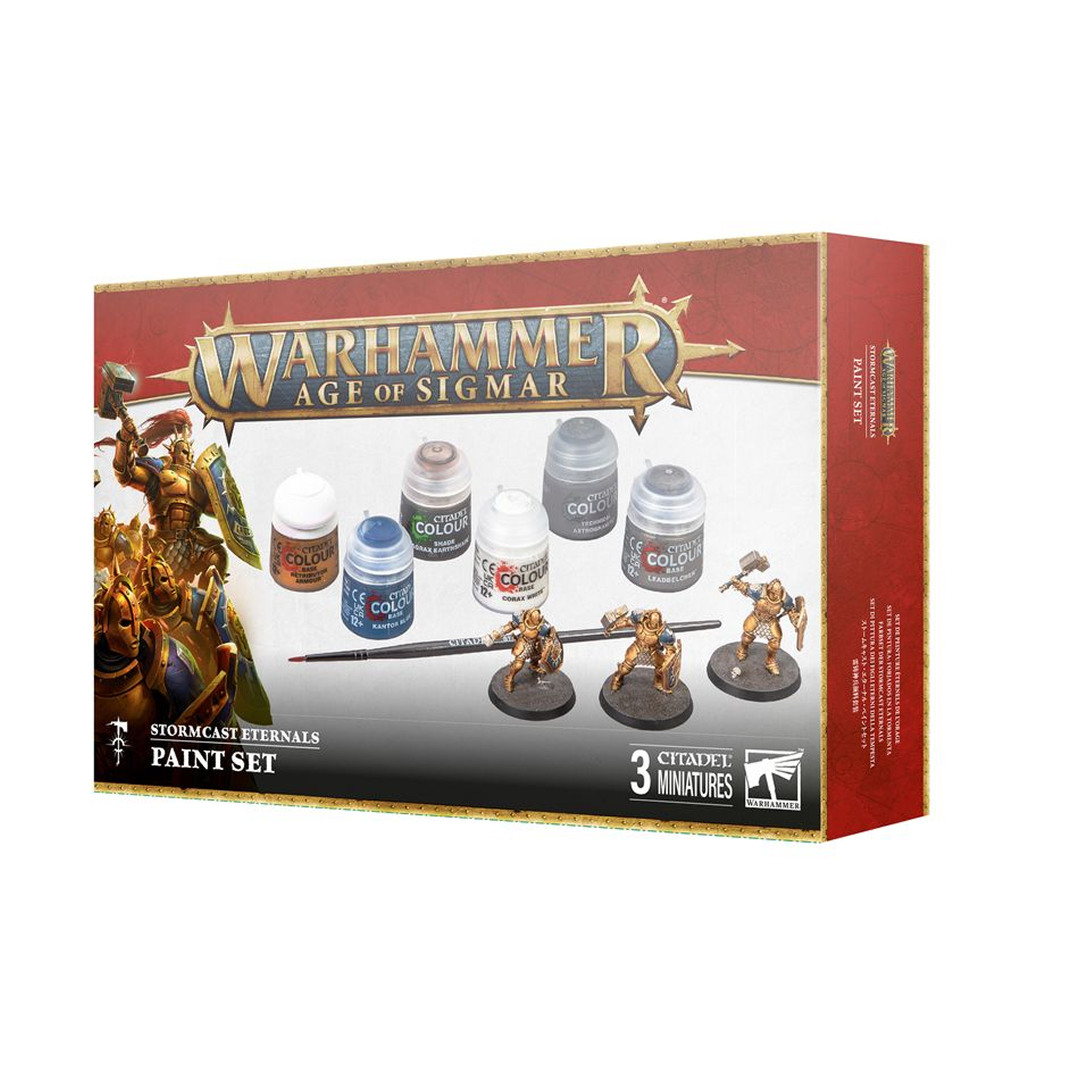 Warhammer AoS Stormcast Eternals Paint Set