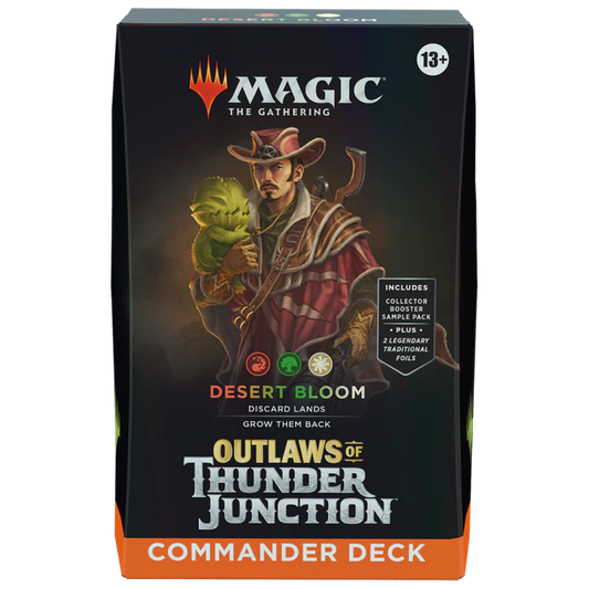 Commander: Outlaws of Thunder Junction: "Desert Bloom" Commander Deck