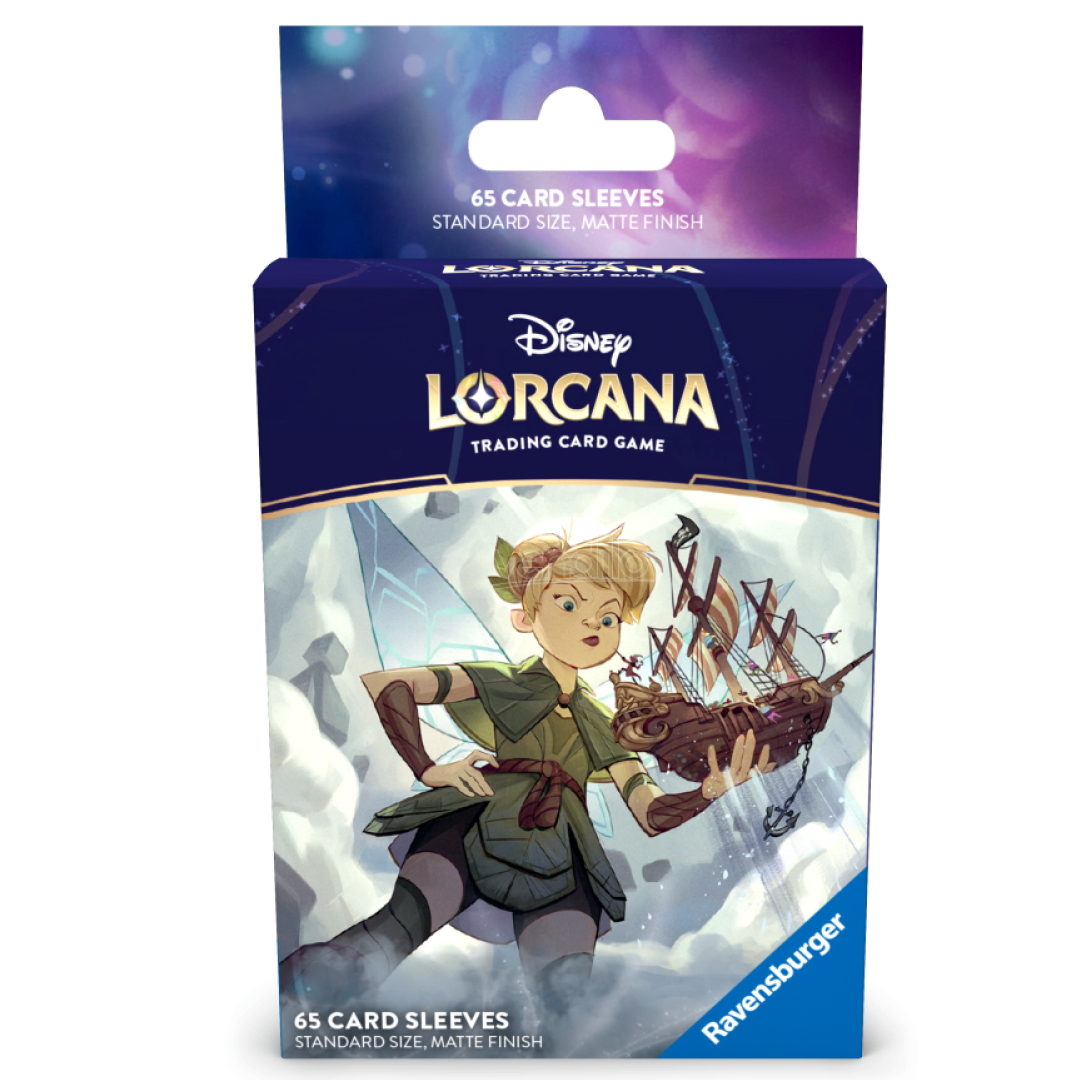 fairy card sleeves sleeve 63x90mm colorful anime , protection sleeve, 50in a pack, ocg/tcg trading card sleeve | High-quality & Affordable where the magic of Disney meets the passion of play Reign of Jafar: "Tinker Bell