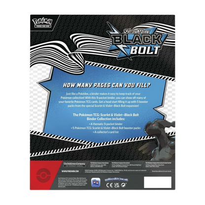Scarlet & Violet-Black Bolt Binder Collection