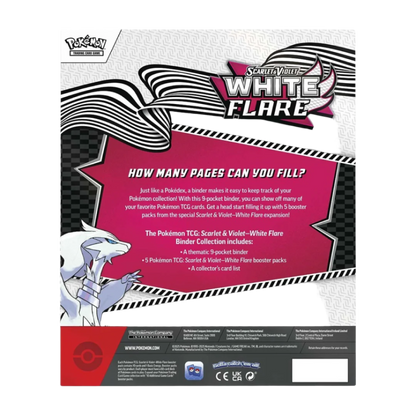 Scarlet & Violet-White Flare Binder Collection