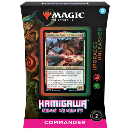 (MTG) Commander: Kamigawa: Neon Dynasty: "Upgrades Unleashed" Deck