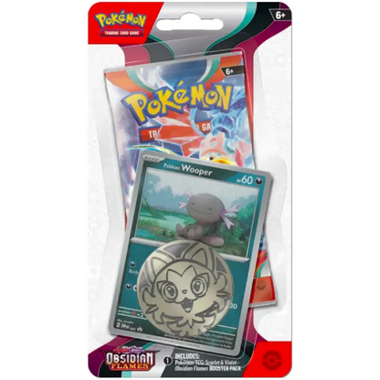 Obsidian Flames: Paldean Wooper 1-Pack Blister
