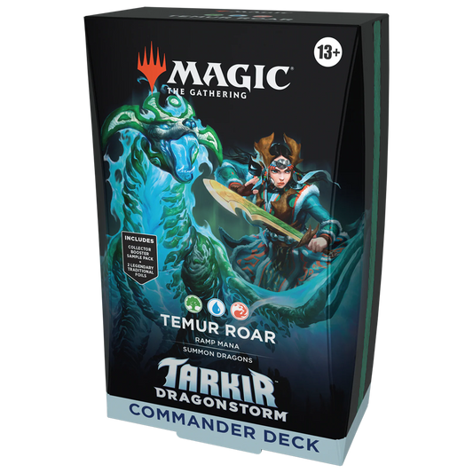 Commander: Tarkir: Dragonstorm: "Temur Roar" Commander Deck