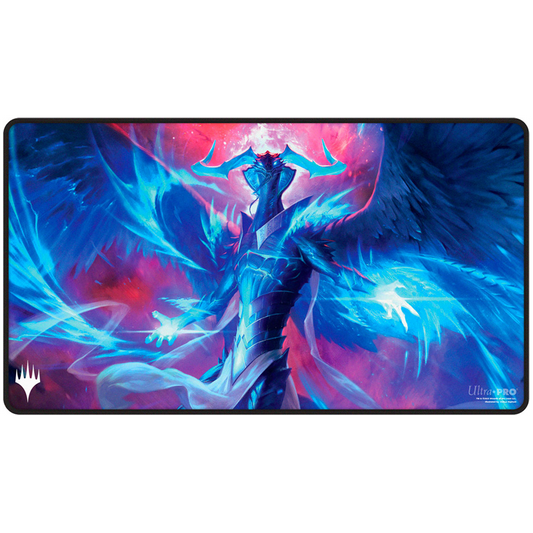Ultra Pro - Tarkir: Dragonstorm Black Stitched Playmat for MtG - Planeswalker