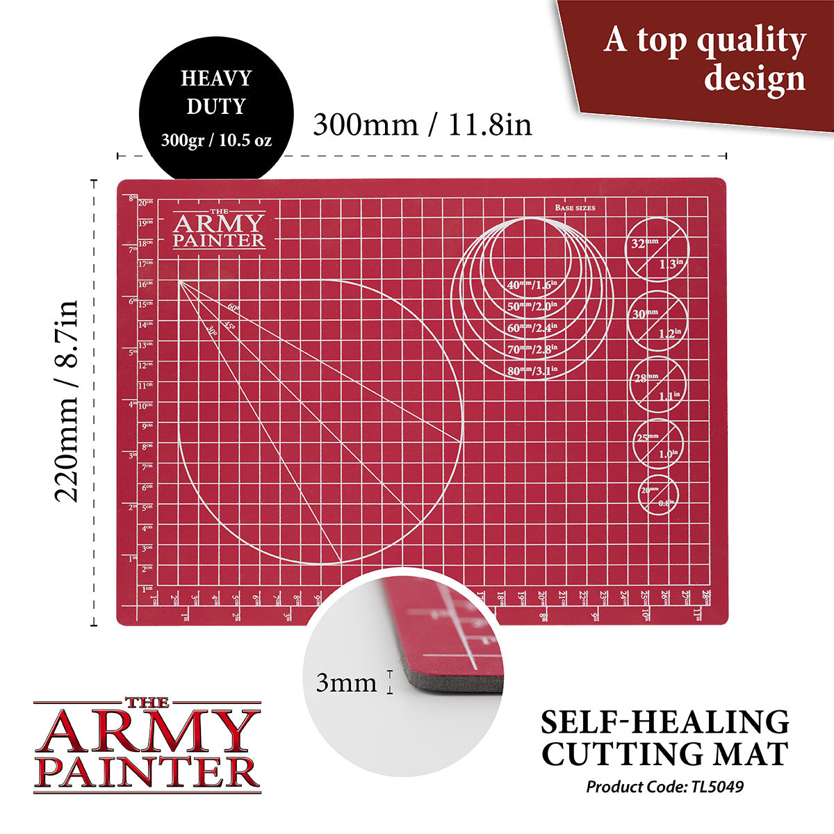 The Army Painter -  Self-healing Cutting Mat