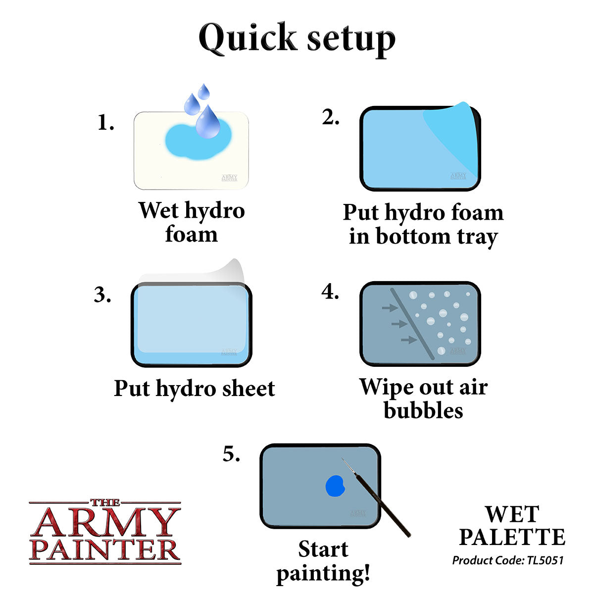 The Army Painter -  Wet Palette