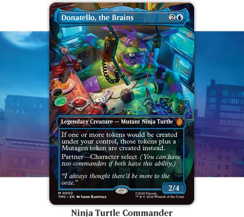 Magic: the Gathering - Teenage Mutant Ninja Turtles Commander Deck - Turtle Power! - EN