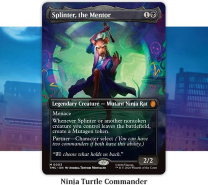 Magic: the Gathering - Teenage Mutant Ninja Turtles Commander Deck - Turtle Power! - EN