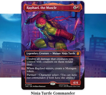 Magic: the Gathering - Teenage Mutant Ninja Turtles Commander Deck - Turtle Power! - EN