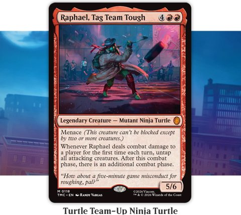 Magic: the Gathering - Teenage Mutant Ninja Turtles - Team-UP - English