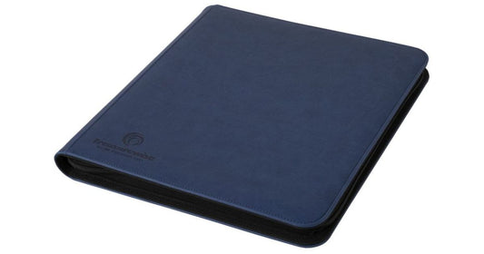 TreasureWise WiseGuard Zip Binder XL 480 cards Blue