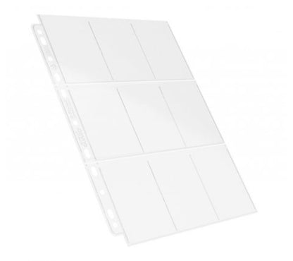 Ultimate Guard - 9-Pocket Pages Top Loading: Clear (100 pieces)