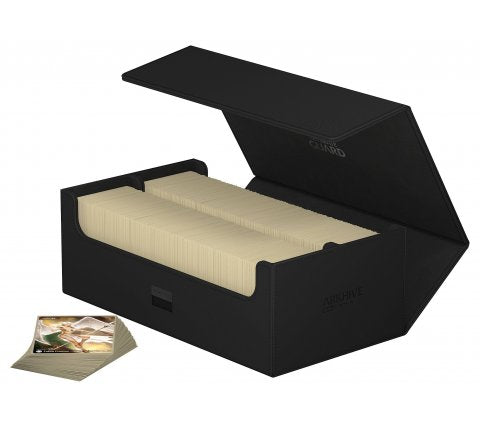 Ultimate Guard ArkHive 800+ XenoSkin Monocolor Black