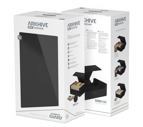 Ultimate Guard ArkHive 800+ XenoSkin Monocolor Black