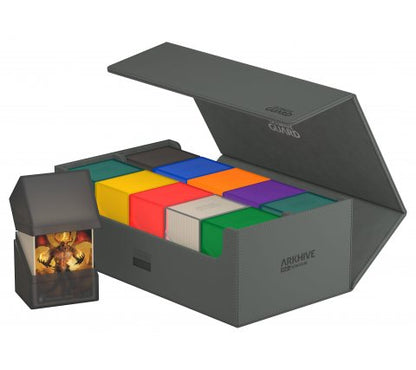 Ultimate Guard ArkHive 800+ XenoSkin Monocolor Grey