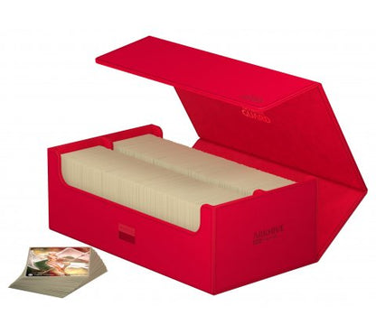 Ultimate Guard ArkHive 800+ XenoSkin Monocolor Red