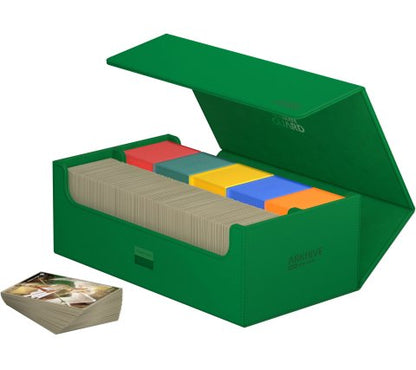 Ultimate Guard ArkHive 800+ XenoSkin Monocolor Green