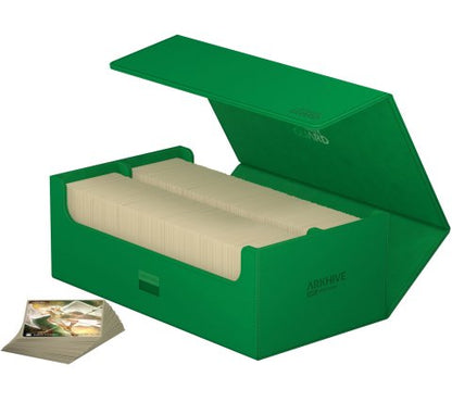 Ultimate Guard ArkHive 800+ XenoSkin Monocolor Green