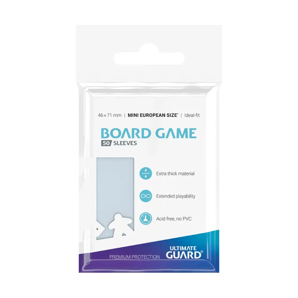 Ultimate Guard Board Game Sleeves (50) – Mini European