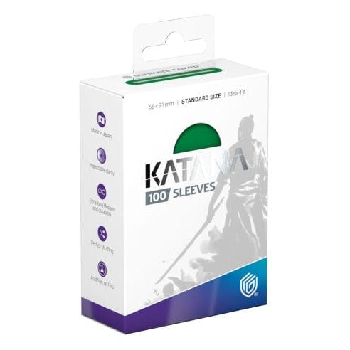 Ultimate Guard Katana 100 Sleeves Standard Size - Jade Garden