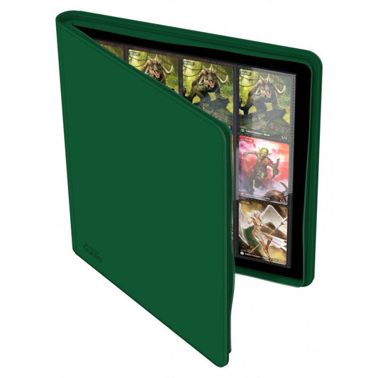 Ultimate Guard - Zipfolio 480 - 24-Pocket XenoSkin (Quadrow) - Green