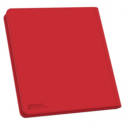 Ultimate Guard - Zipfolio 480 - 24-Pocket XenoSkin (Quadrow) - Red