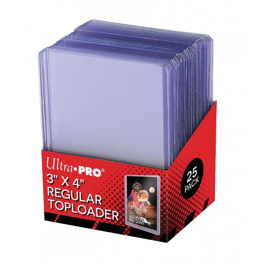 25 Ultra Pro Regular Toploaders