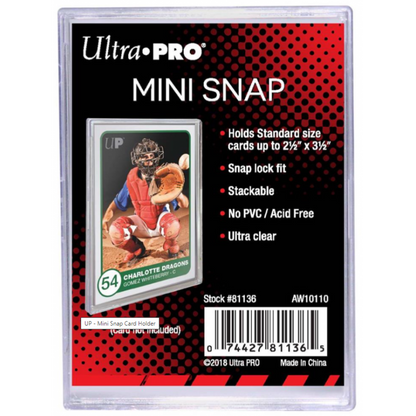 Ultra Pro UV Mini Snap Card Holder