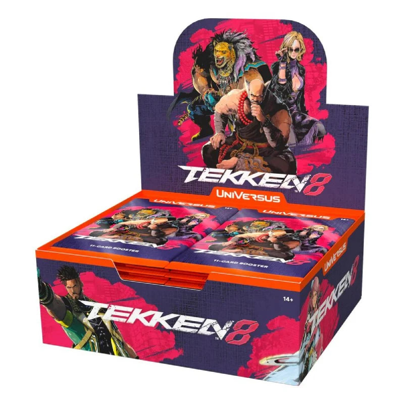 UniVersus CCG: Tekken 8 Booster Display (24 Boosters) - EN