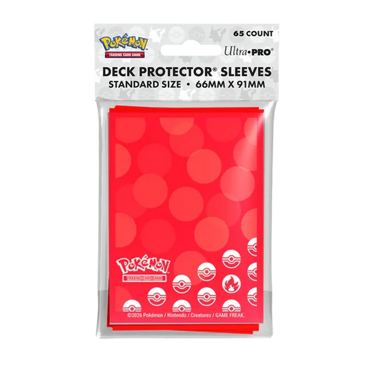 UP - Energy - Fire Type 65ct Deck Protector Sleeves for Pokémon