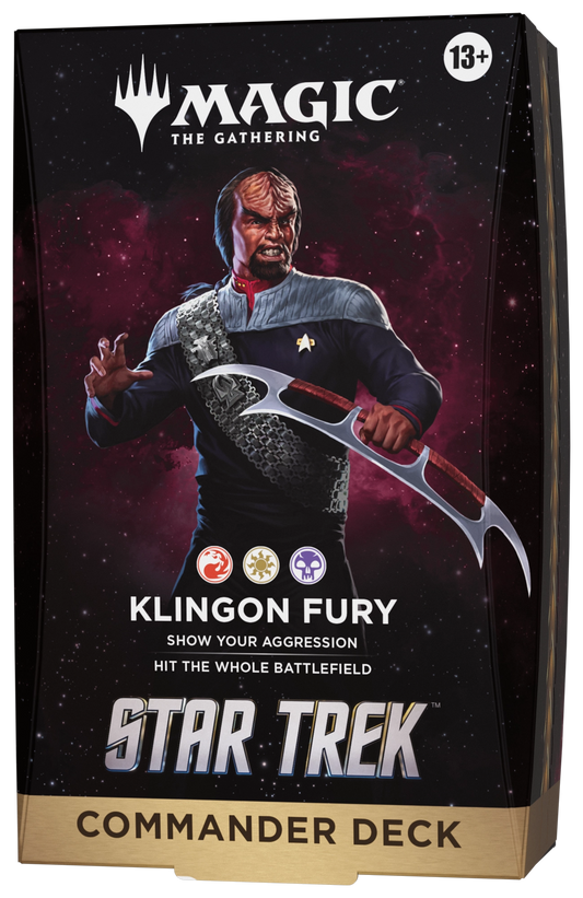 Magic: The Gathering | Star Trek Commander Deck – Klingon Fury - EN