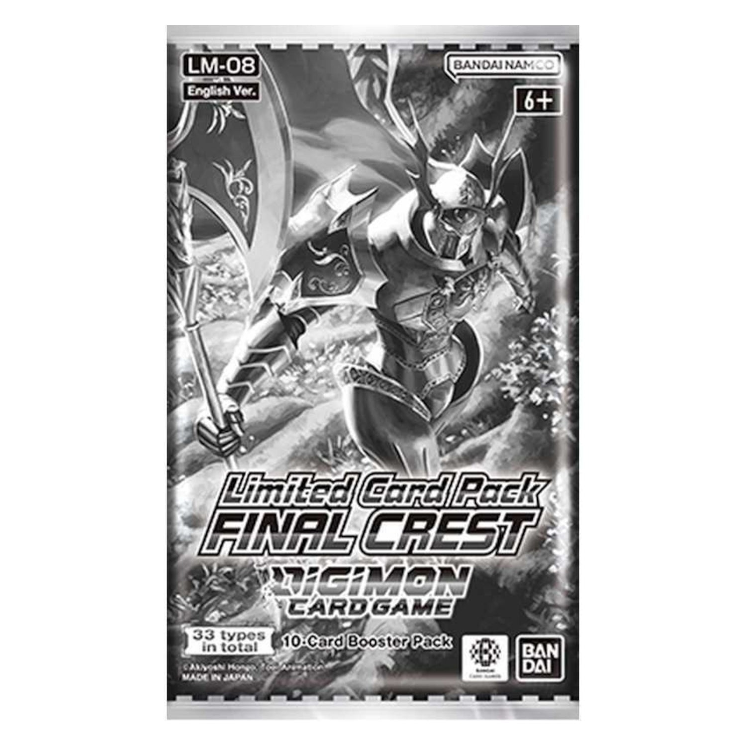 Digimon Card Game Limited Card Pack FINAL CREST LM-08 Box - English