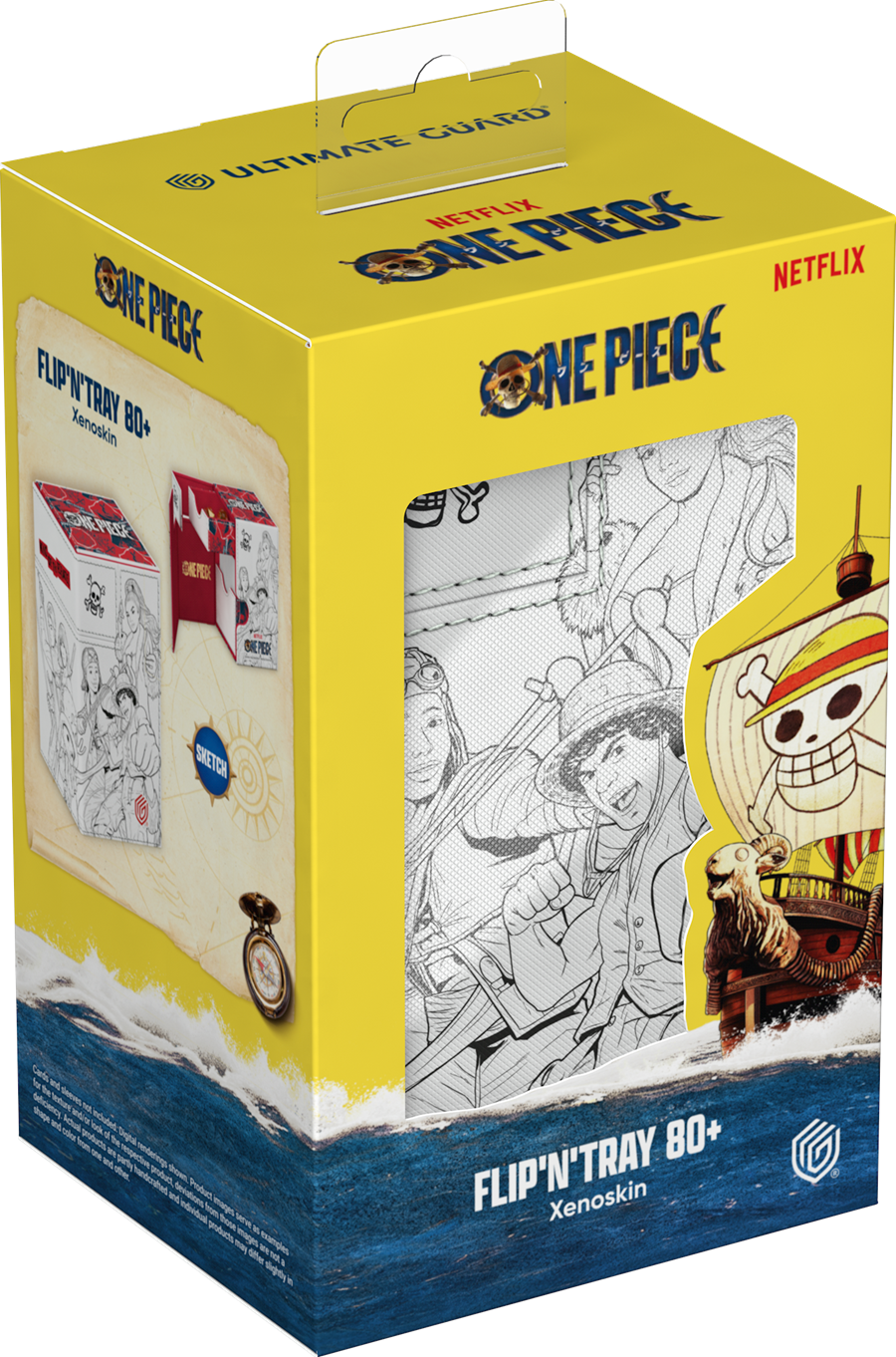 Ultimate Guard Flip'n'Tray 80+ Xenoskin One Piece - Sketch
